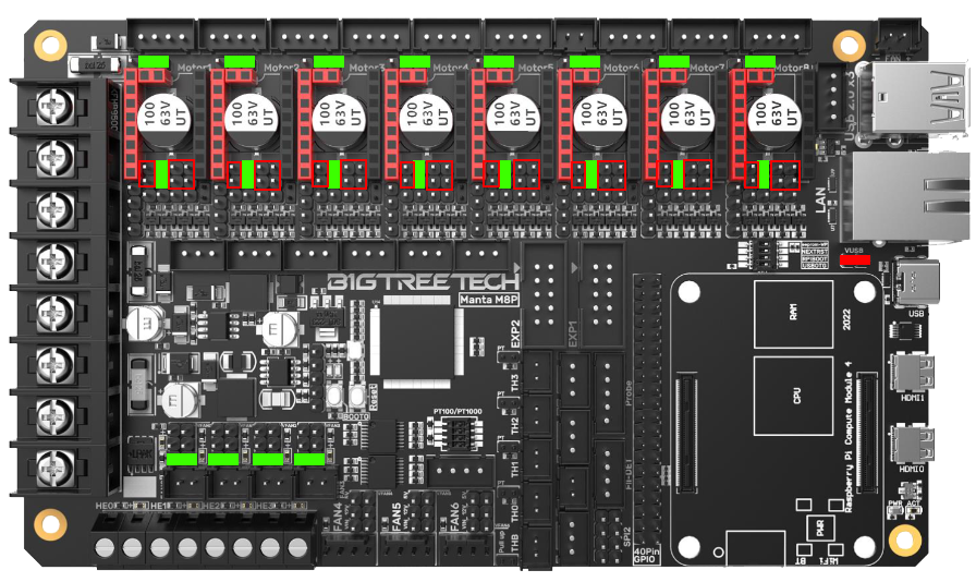 Manta M8P Preparation